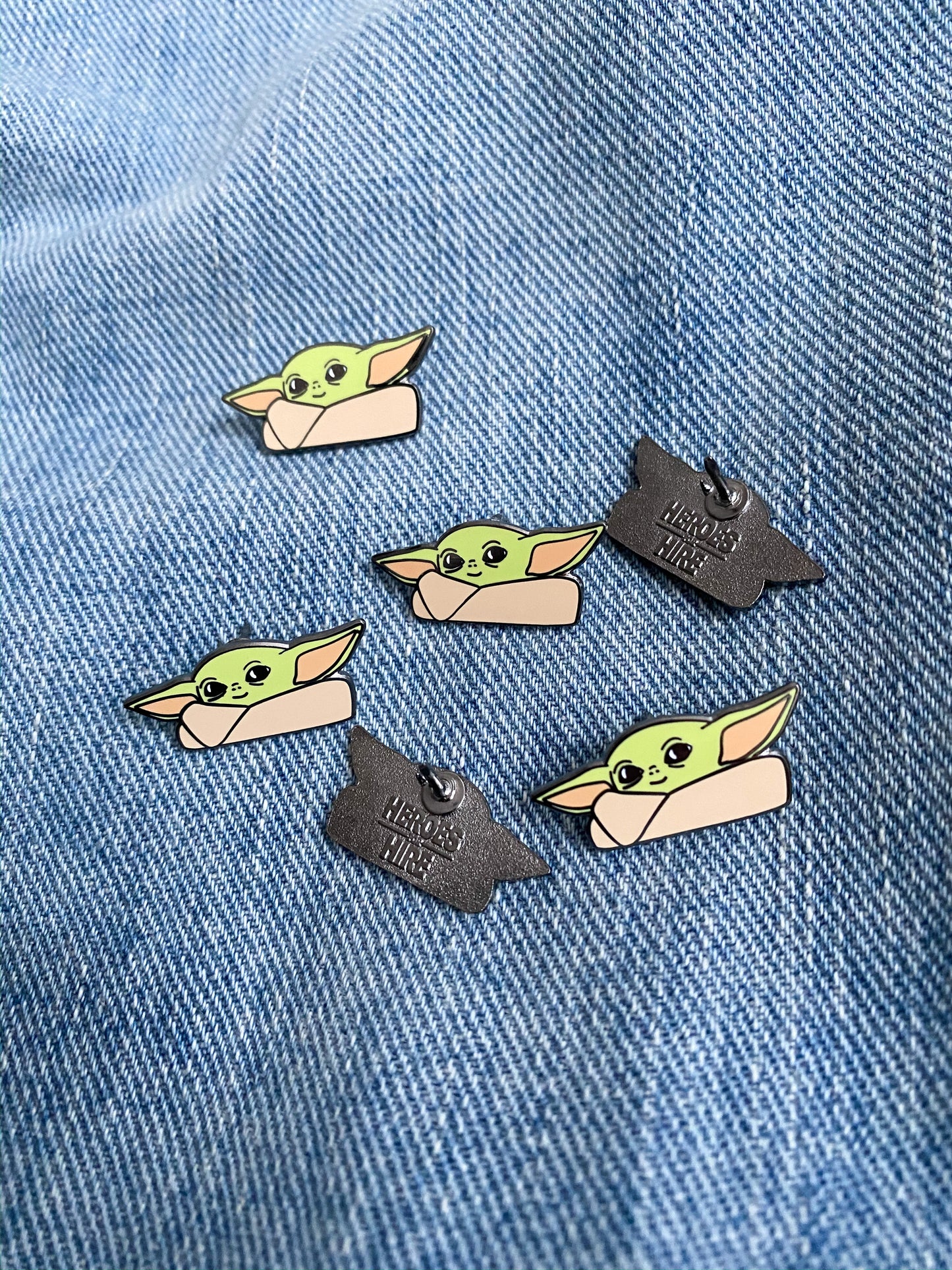 "Baby Yoda" Lapel Pin | Heroes for Hire Co