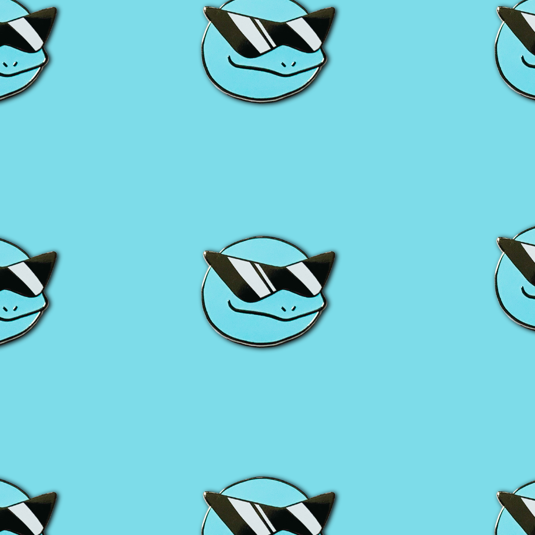 "Squirtle Squad" Lapel Pin | Heroes for Hire Co