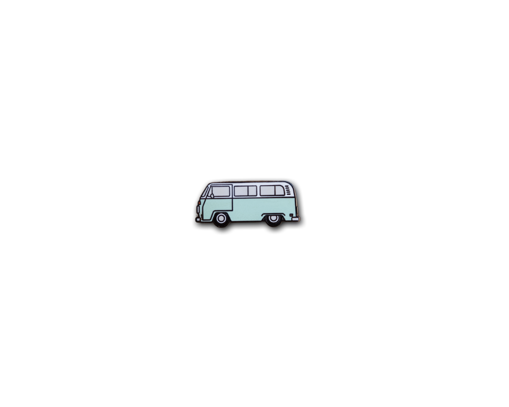 "VW Camper Van" Lapel Pin | Heroes for Hire Co