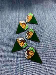 "Temaki Hand Roll Sushi" Lapel Pin | Heroes for Hire Co