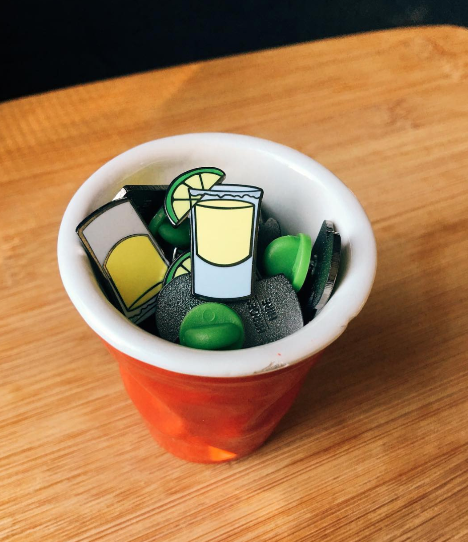 "Tequila" Lapel Pin | Heroes for Hire Co