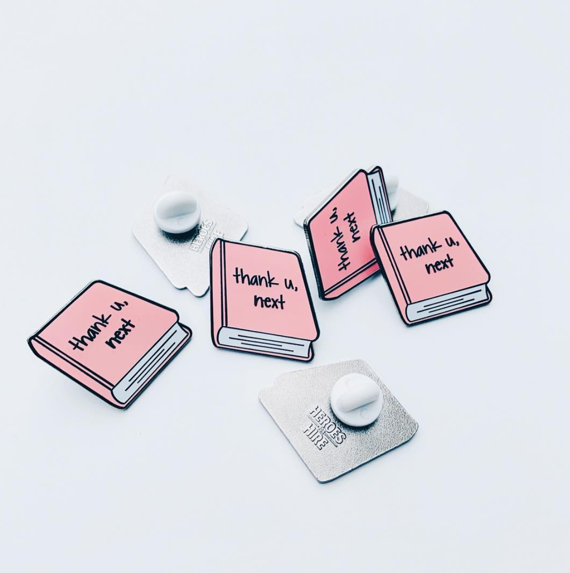 "Thank U, Next" Lapel Pin | Heroes for Hire Co