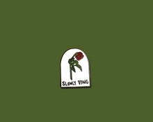 "Slowly Dying Rose" Lapel Pin | Heroes for Hire Co