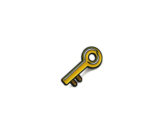 "Key Emoji" Lapel Pin | Heroes for Hire Co